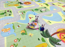 Load image into Gallery viewer, Fun N Well Foldable XPE Baby Play Mat | King Size 197x178x1cm (Animal Park / Lucky Star)
